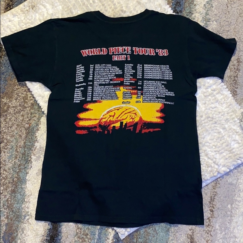 NWT Daydreamer Iron Maiden World Piece Tour Tee S - Picture 8 of 9